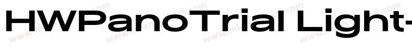 HWPanoTrial Light字体转换